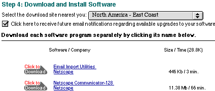 download and install software image