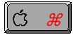 This is the apple key. It is located on the bottom of the key board to the left of the space bar.