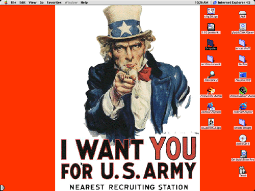 I want you: uncle Sam for U.S. army